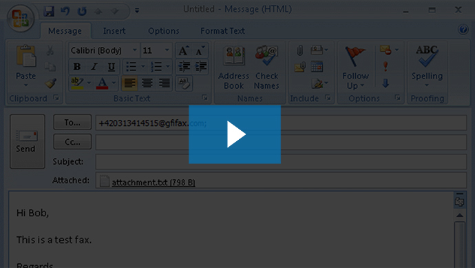 07 - Email-to-fax and fax-to-email